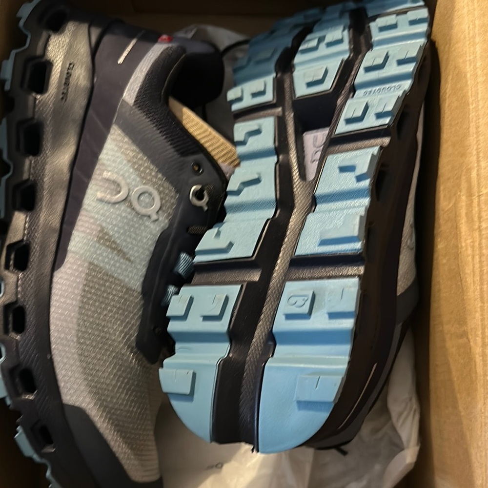 ON Running Shoes in Blue and Gray